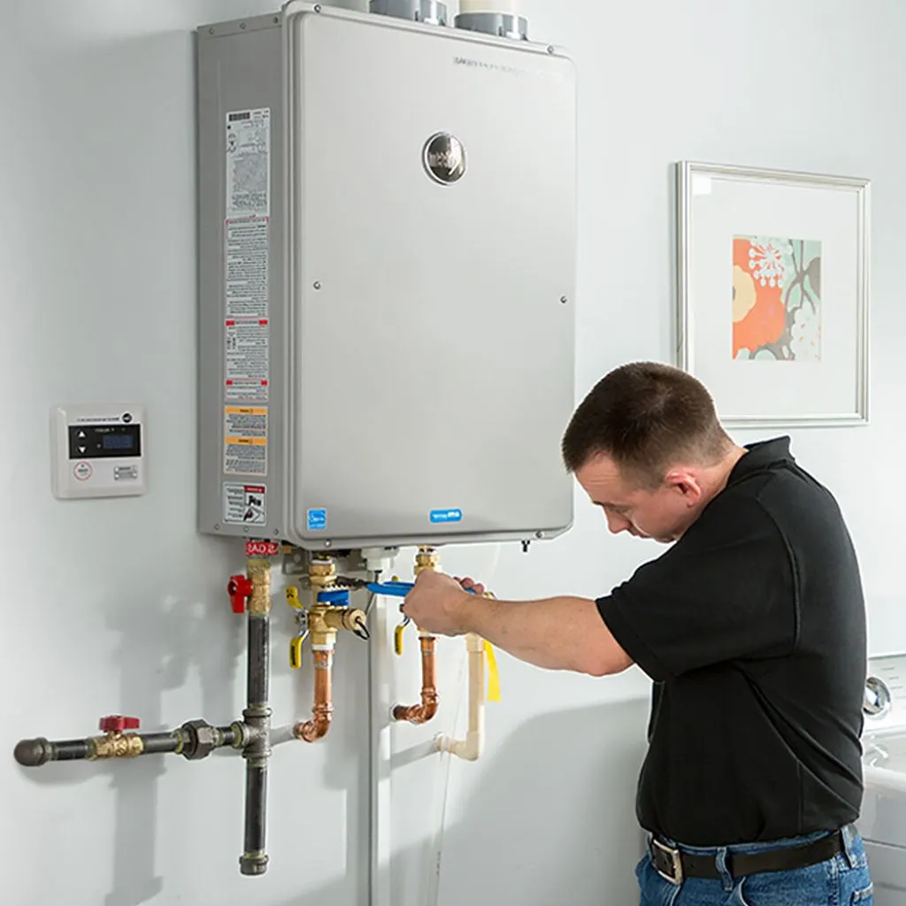 tankless water heater repair in Hepler, KS